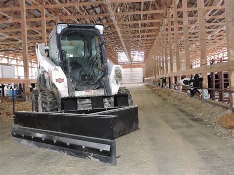 skid steer feed pusher blade for sale|apm feed pusher.